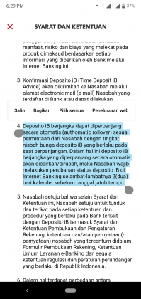 Pengalaman Deposito Syariah Rp 10 Juta di OCBC NISP via Aplikasi ONe Mobile (UPDATE: 2/8/20) 8