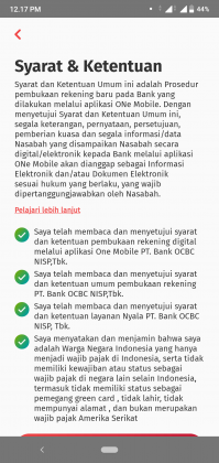 REVIEW: Pengalaman Buka Tabungan OCBC NISP Online di Aplikasi ONe Mobile 2