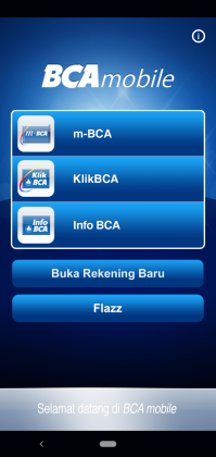Daftar Rekening BCA