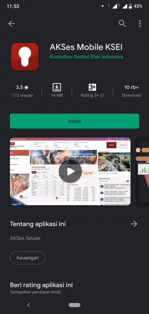 AKSes KSEI Mobile, Aplikasi untuk Cek Portfolio Investasi