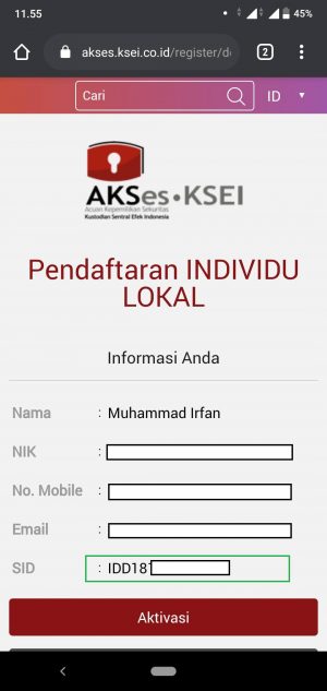 AKSes KSEI Mobile, Aplikasi untuk Cek Portfolio Investasi