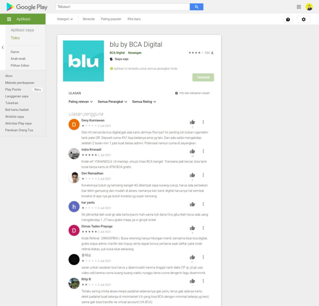 REVIEW blu 2021: Aplikasi Perbankan dari Bank BCA Digital untuk Anak Muda 1