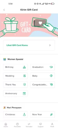 Mendapatkan Gift Card Saldo Reksadana di Aplikasi Bibit dari Pasangan 4