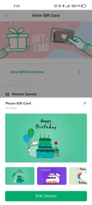 Mendapatkan Gift Card Saldo Reksadana di Aplikasi Bibit dari Pasangan 5