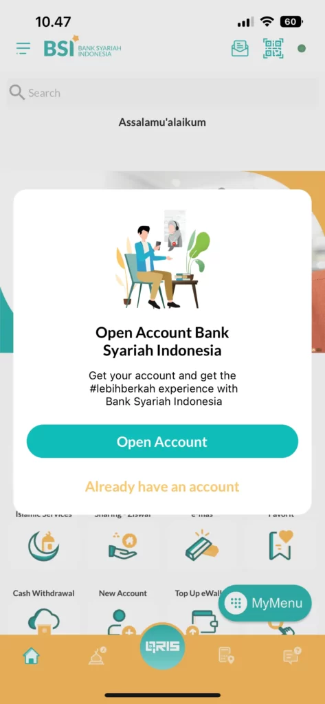 Buka Rekening Online Bank BSI