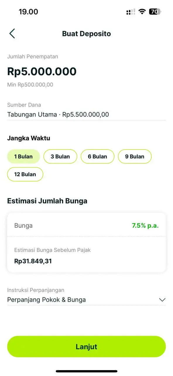 Pengalaman Deposito Superbank Rp5 Juta. Bunga 7.5%, Biasa Cairkan Kapan Aja! 1