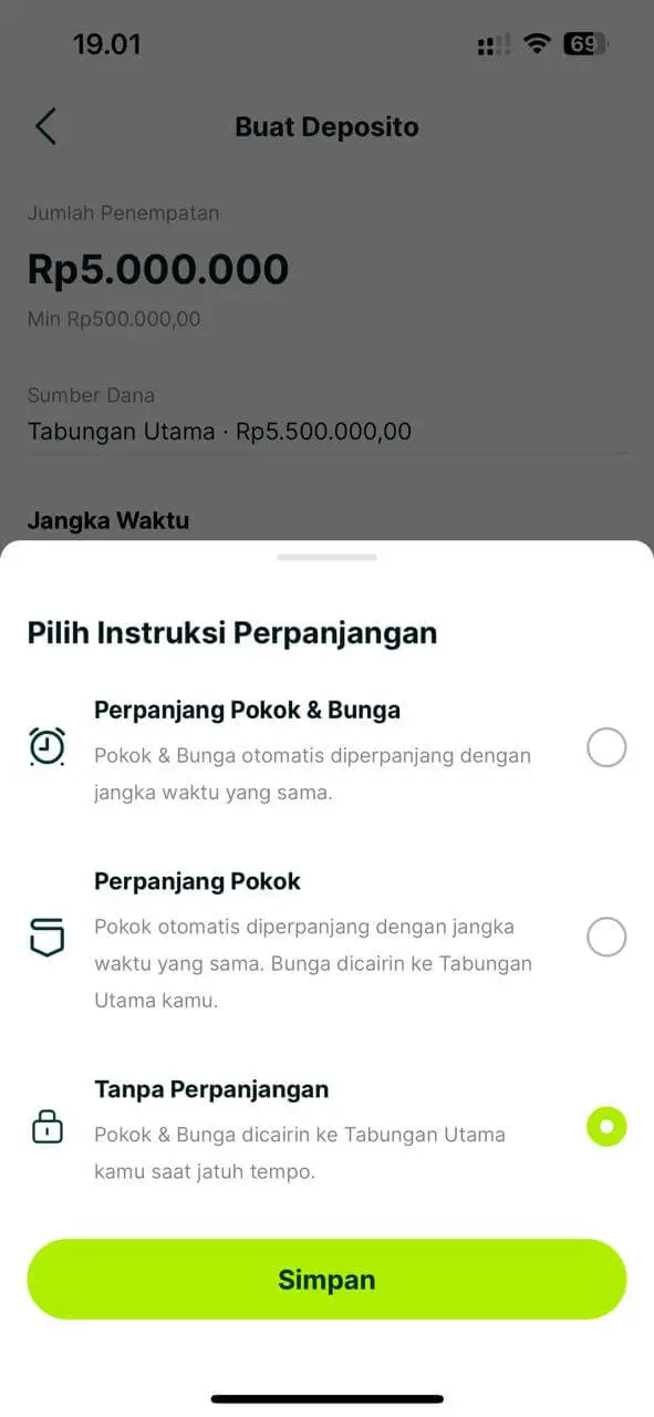 Pengalaman Deposito Superbank Rp5 Juta. Bunga 7.5%, Biasa Cairkan Kapan Aja! 2