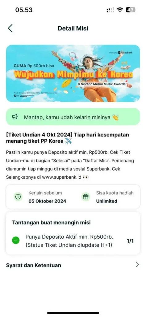 Kode Referral Superbank: Dapatkan Saldo Gratis Rp50 Ribu dan Jalan-Jalan ke Korea 13