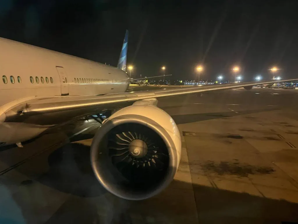 Garuda Indonesia Boeing 777-300ER engine