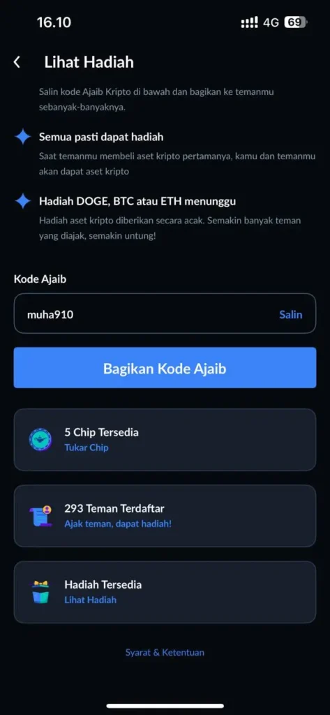 Cara tukar chip Ajaib