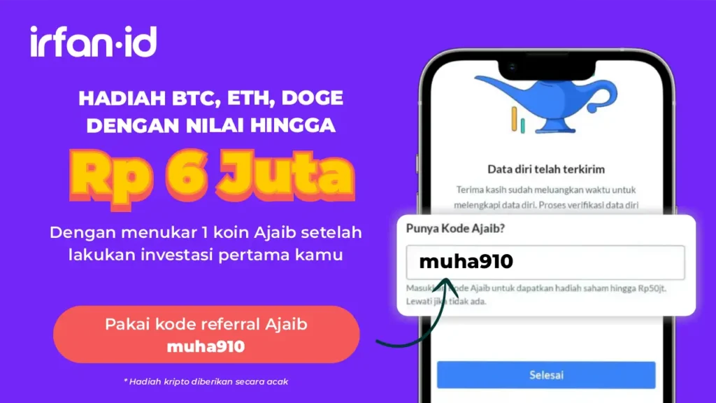 Kode Referral Ajaib Kripto Alpha: Dapatkan Hadiah Bitcoin Hingga Rp6 Juta 7 kode referral Ajaib Kripto Alpha